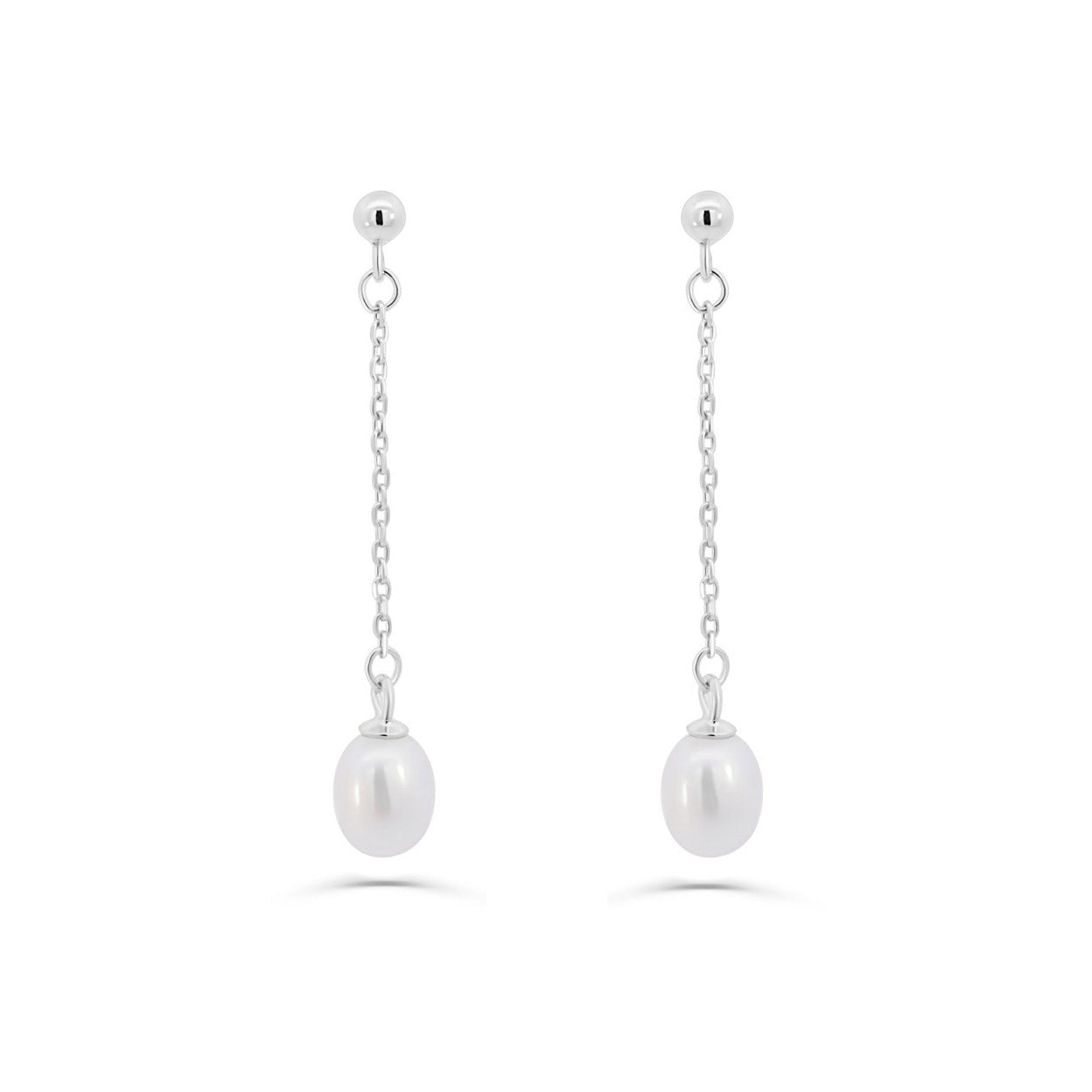 Lynova Pearl Stud Earrings